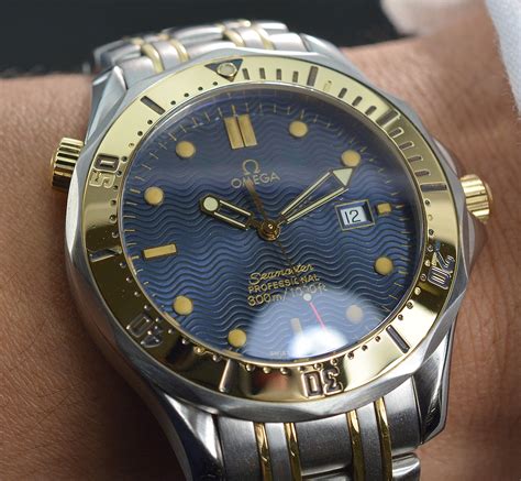 gold omega seamaster 300m